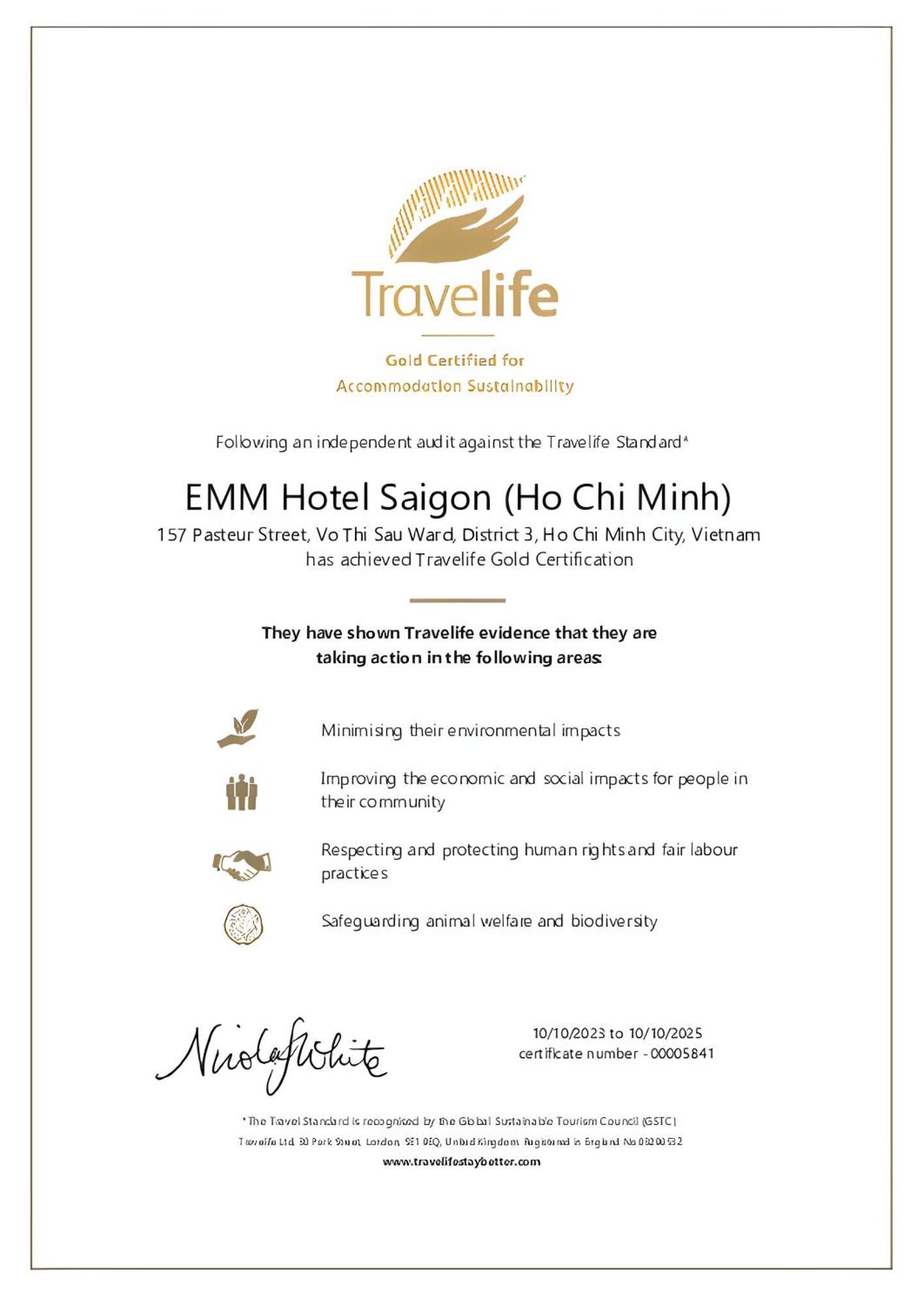 Emm Hotel Saigon Bandar Ho Chi Minh Luaran gambar